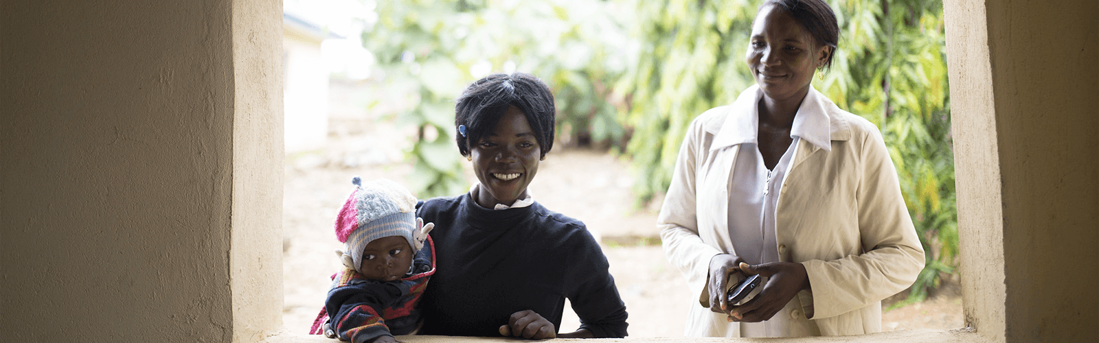 Mothers and baby at family planning health care center in Nigeria - Frequent Assessments and Systems Tools for Resilience (FASTR)