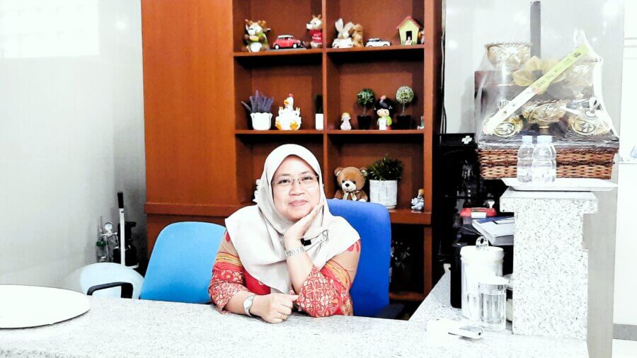 Susanti, owner of Family Clinic, primary care clinic in Indonesia