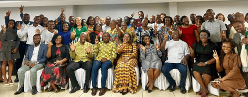 Group picture from Ghana's FASTR co-creation event