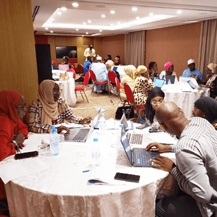 Workshop participants in Senegal