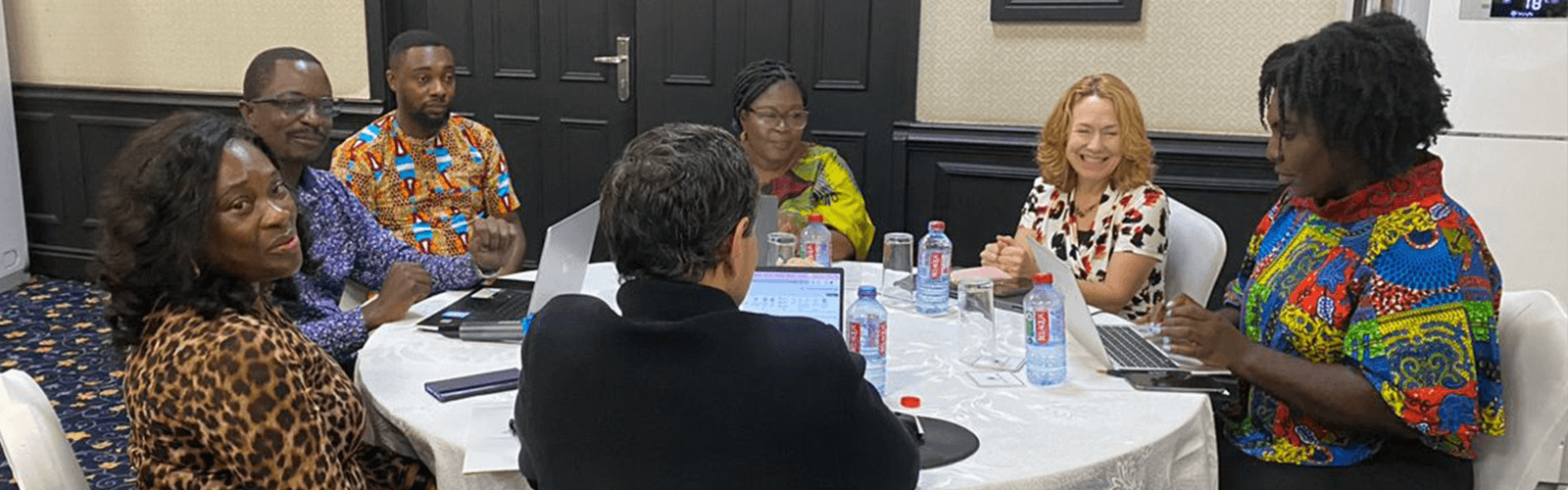 Ghana Health Promotive and Preventative Benefits Package )HPPBP) Learning Event with representatives from Kenya and Colombia