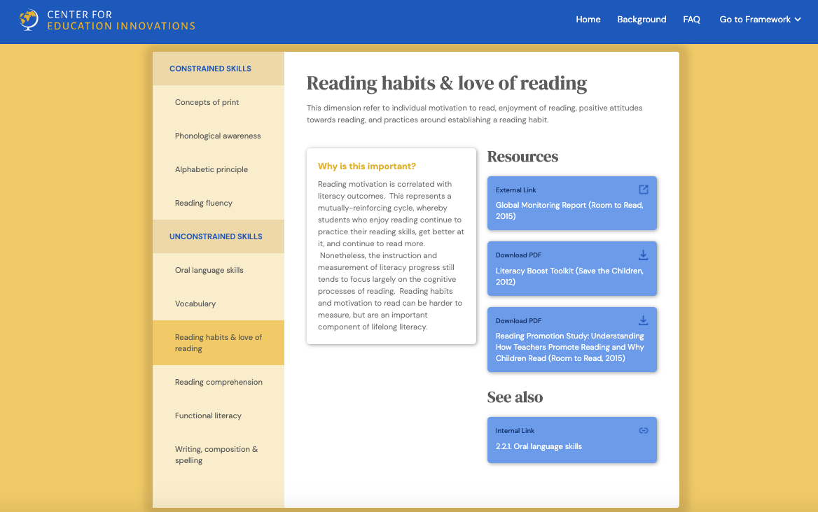 Literacy Measurement: A Holistic Framework