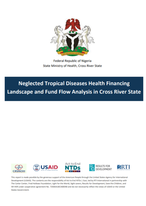 Neglected tropical diseases health financing landscape and fund flow analysis in cross river state