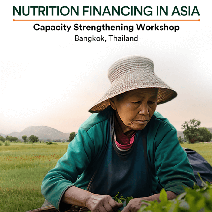 Nutrition financing in Asia