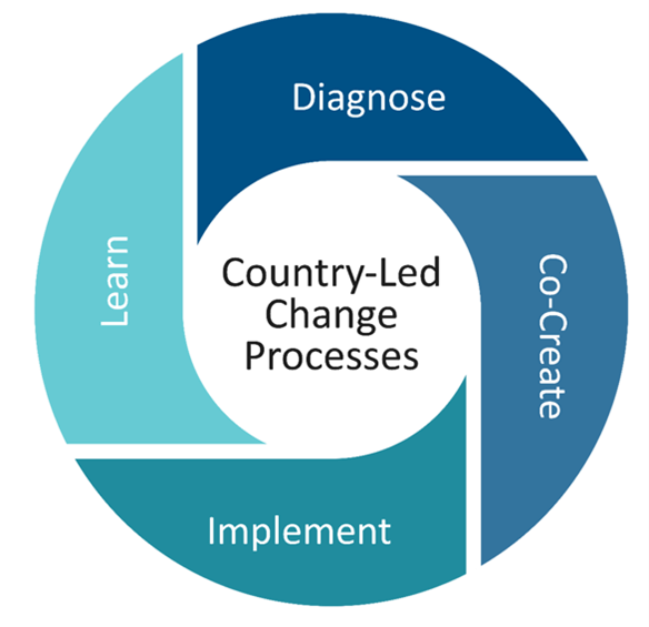 country led change process
