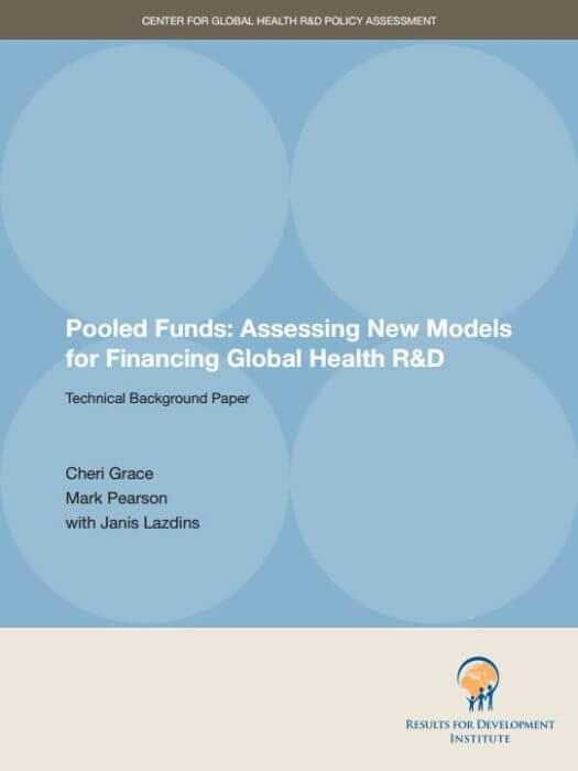 Pooled Funds R&D Background Paper
