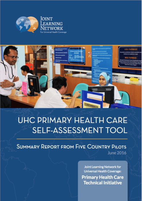 Primary Health Care Self-Assessment Tool