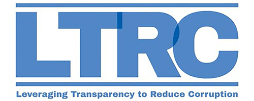 leveraging transparency to reduce corruption ltrc logo