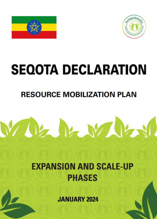 Seqota Declaration Resource Mobilization Plan for the Expansion and Scale-Up Phases