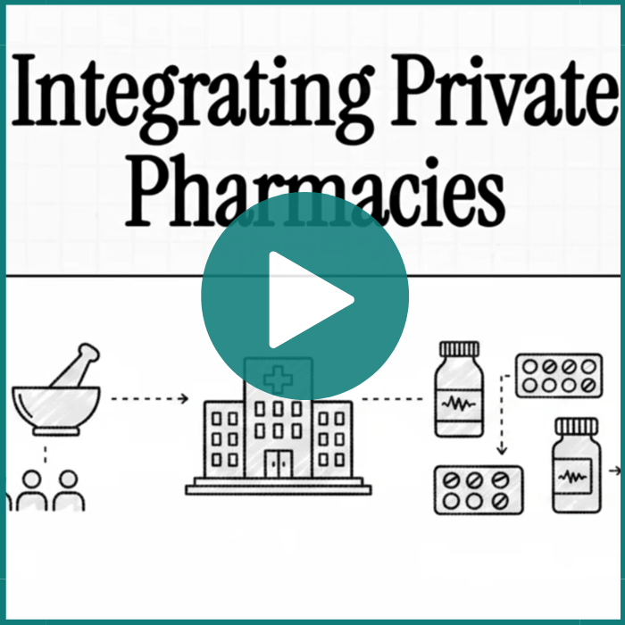 Integrating Pharmacies - Agora video CTA